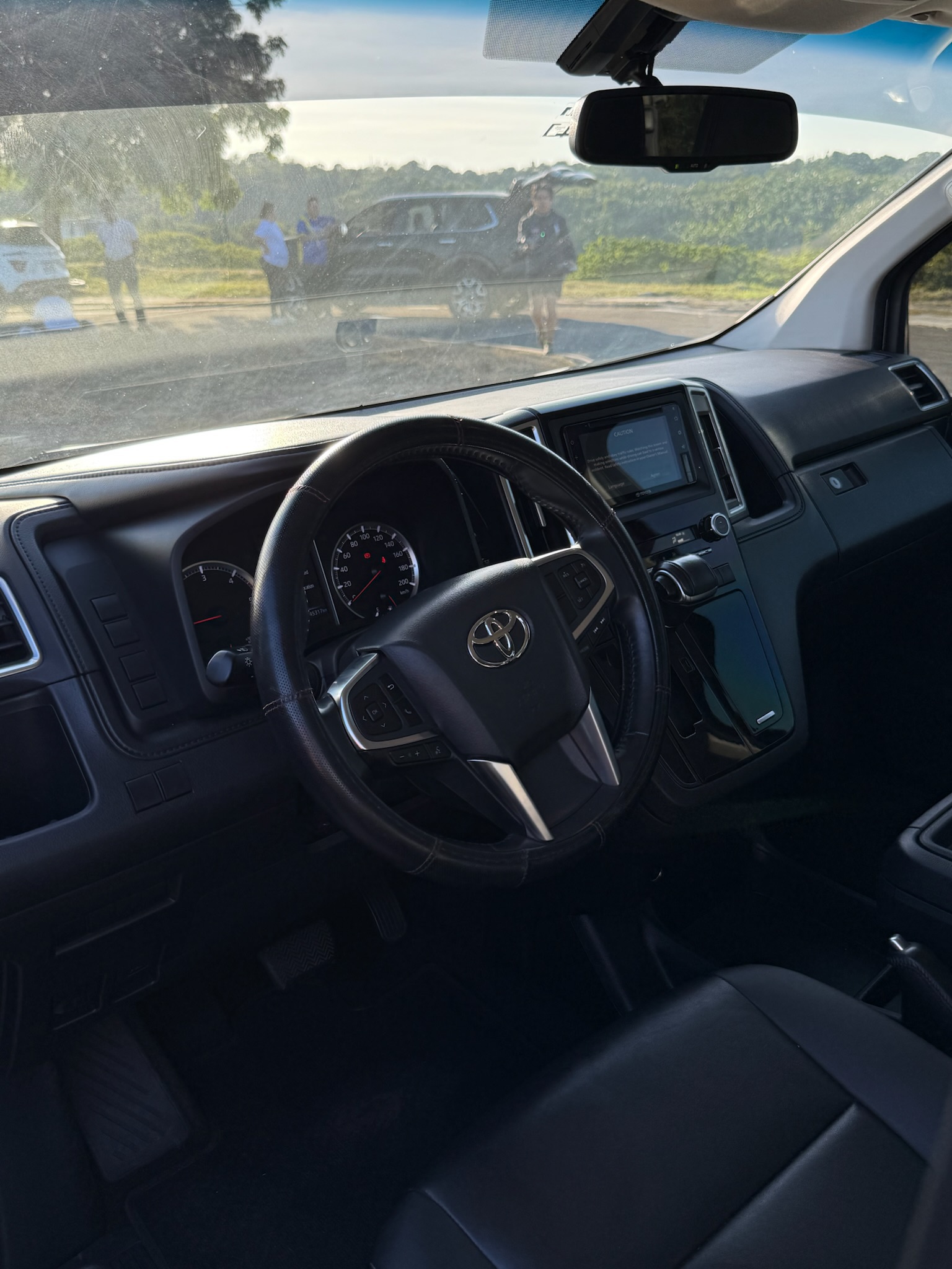 Toyota Super Grandia Driver View