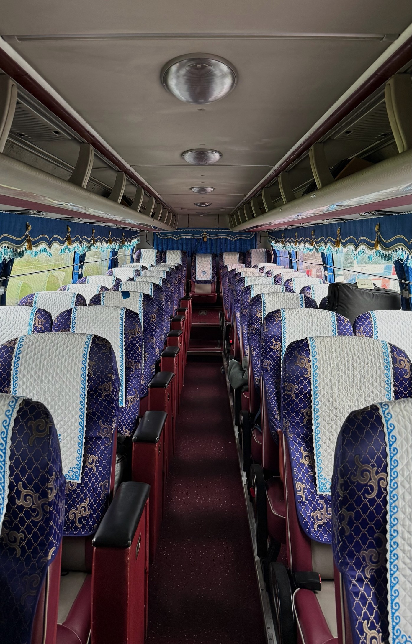 Tourist Bus Seat View 2