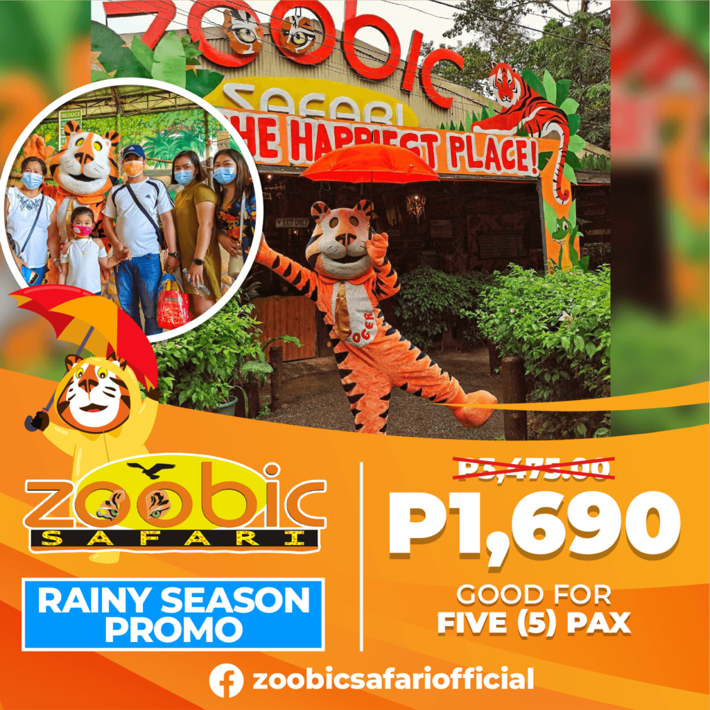 zoobic safari birthday promo